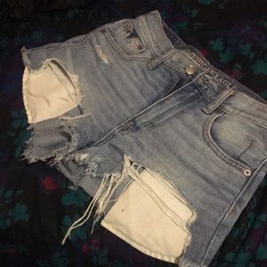 American Eagle high waisted shorts